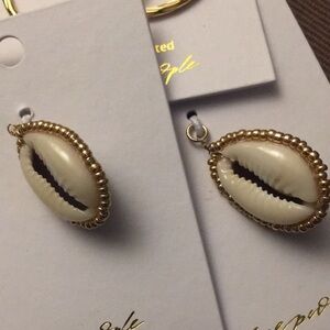 New Free people Pick your Charm twist 14k gold plated + pukka shell charms